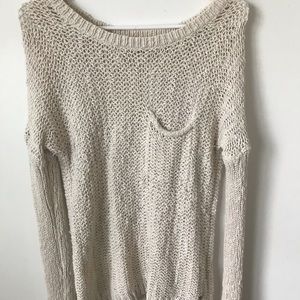 Tan, comfy sweater